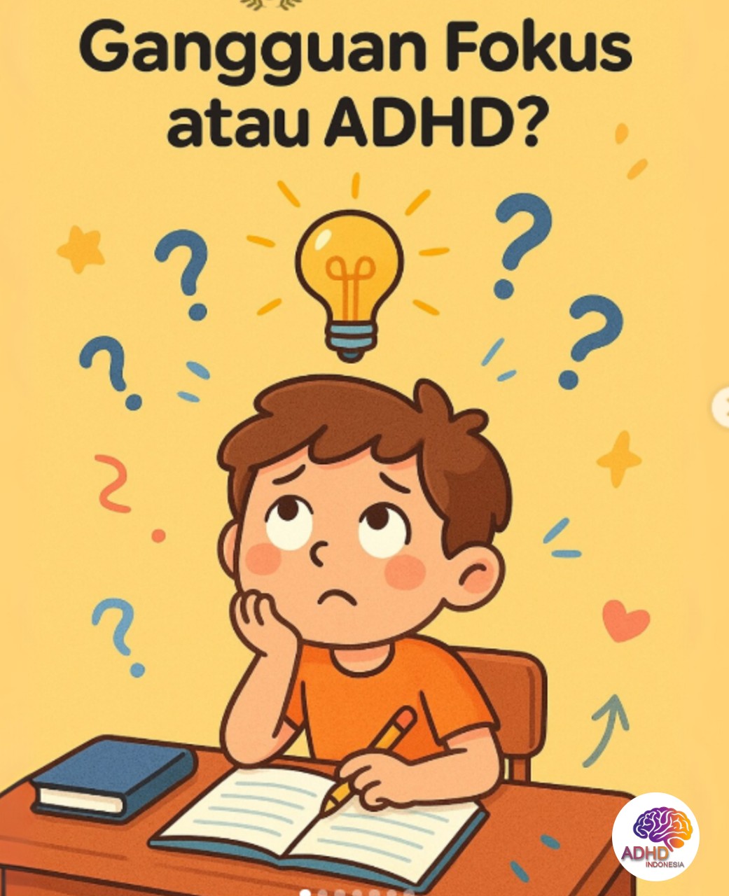 ADHD dan Kesulitan Fokus Anak: Edukasi untuk Keluarga di Kabupaten Bulukumba