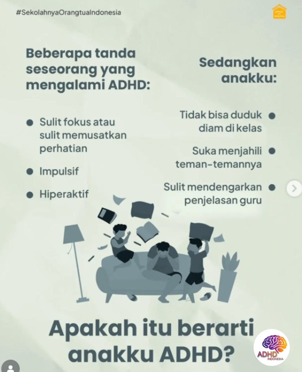 Ciri dan Gejala ADHD pada Anak Usia Dini di Kabupaten Bulukumba