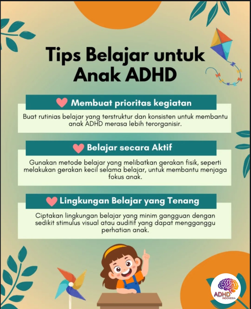 Strategi Belajar yang Cocok untuk Anak ADHD di Kabupaten Bulukumba
